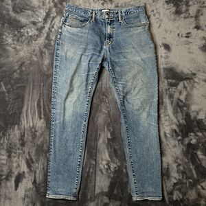 Todd Snyder Slim Jeans Trappered Mens Size 34x32 Damaged Front Pocket